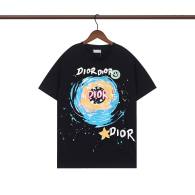 Dior Short Round Collar T-shirt S-XXL (1)