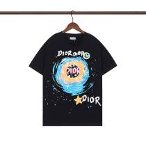 Dior Short Round Collar T-shirt S-XXL (1) Dior Short Round Collar T-shirt S-XXL (1)