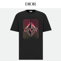 Dior Short Round Collar T-shirt XS-L (127)