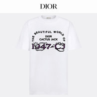 Dior Short Round Collar T-shirt XS-L (137)
