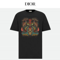 Dior Short Round Collar T-shirt XS-L (102)