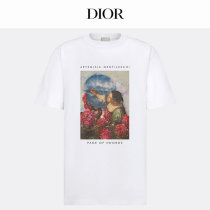Dior Short Round Collar T-shirt XS-L (112)