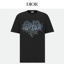 Dior Short Round Collar T-shirt XS-L (111)