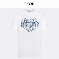 Dior Short Round Collar T-shirt XS-L (110)