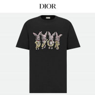 Dior Short Round Collar T-shirt XS-L (60)