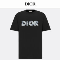 Dior Short Round Collar T-shirt XS-L (122)
