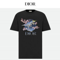 Dior Short Round Collar T-shirt XS-L (119)