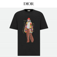 Dior Short Round Collar T-shirt XS-L (144)