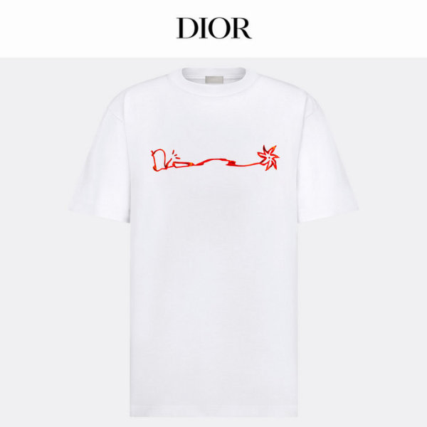 Dior Short Round Collar T-shirt XS-L (75)