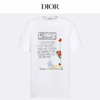 Dior Short Round Collar T-shirt XS-L (114)