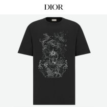 Dior Short Round Collar T-shirt XS-L (64) Dior Short Round Collar T-shirt XS-L (64)