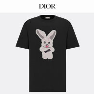 Dior Short Round Collar T-shirt XS-L (124)