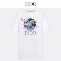 Dior Short Round Collar T-shirt XS-L (118)
