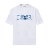 Dior Short Round Collar T-shirt S-XXL (12)