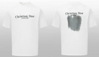 Dior Short Round Collar T-shirt S-XL (10)