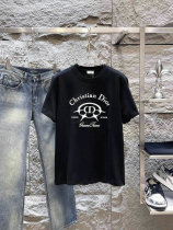 Dior Short Round Collar T-shirt S-XXL (49)