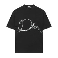 Dior Short Round Collar T-shirt S-XXL (90)