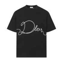 Dior Short Round Collar T-shirt S-XXL (90) Dior Short Round Collar T-shirt S-XXL (90)
