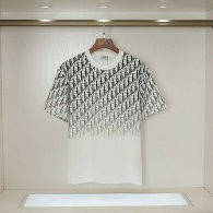 Dior Short Round Collar T-shirt S-XXL (89)