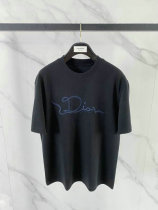 Dior Short Round Collar T-shirt M-XXXL (10) Dior Short Round Collar T-shirt M-XXXL (10)