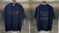 Dior Short Round Collar T-shirt S-XXL (50)