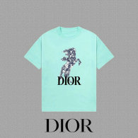Dior Short Round Collar T-shirt S-XXL (74)