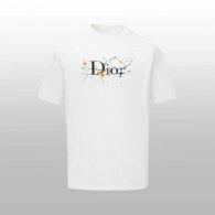 Dior Short Round Collar T-shirt S-XL (4)