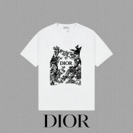Dior Short Round Collar T-shirt S-XXL (72)