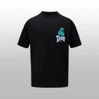 Dior Short Round Collar T-shirt S-XL (14)