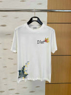 Dior Short Round Collar T-shirt M-XXXL (2)