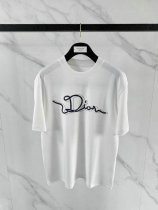 Dior Short Round Collar T-shirt M-XXXL (11) Dior Short Round Collar T-shirt M-XXXL (11)