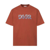 Dior Short Round Collar T-shirt S-XXL (11)