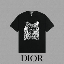 Dior Short Round Collar T-shirt S-XXL (70) Dior Short Round Collar T-shirt S-XXL (70)