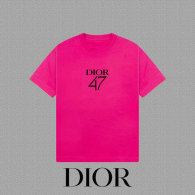 Dior Short Round Collar T-shirt S-XXL (77)