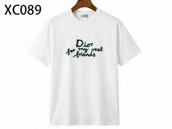 Dior Short Round Collar T-shirt S-XXL (43)