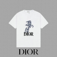 Dior Short Round Collar T-shirt S-XXL (75)