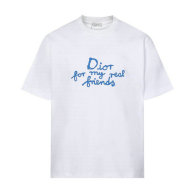 Dior Short Round Collar T-shirt S-XXL (18)
