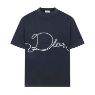 Dior Short Round Collar T-shirt S-XXL (6)