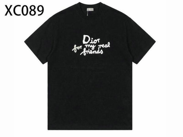 Dior Short Round Collar T-shirt S-XXL (42)