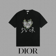 Dior Short Round Collar T-shirt S-XXL (79)