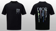 Dior Short Round Collar T-shirt S-XL (15)