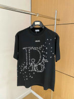 Dior Short Round Collar T-shirt S-XXL (55)