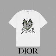 Dior Short Round Collar T-shirt S-XXL (81)