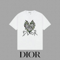Dior Short Round Collar T-shirt S-XXL (81) Dior Short Round Collar T-shirt S-XXL (81)