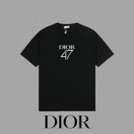 Dior Short Round Collar T-shirt S-XXL (76)