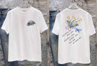 Dior Short Round Collar T-shirt S-XXL (46)
