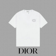 Dior Short Round Collar T-shirt S-XXL (54)
