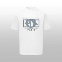 Dior Short Round Collar T-shirt S-XL (12)
