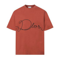 Dior Short Round Collar T-shirt S-XXL (5)