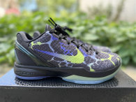 Authentic Nike Kobe 6 Protro Black/Green/Purple